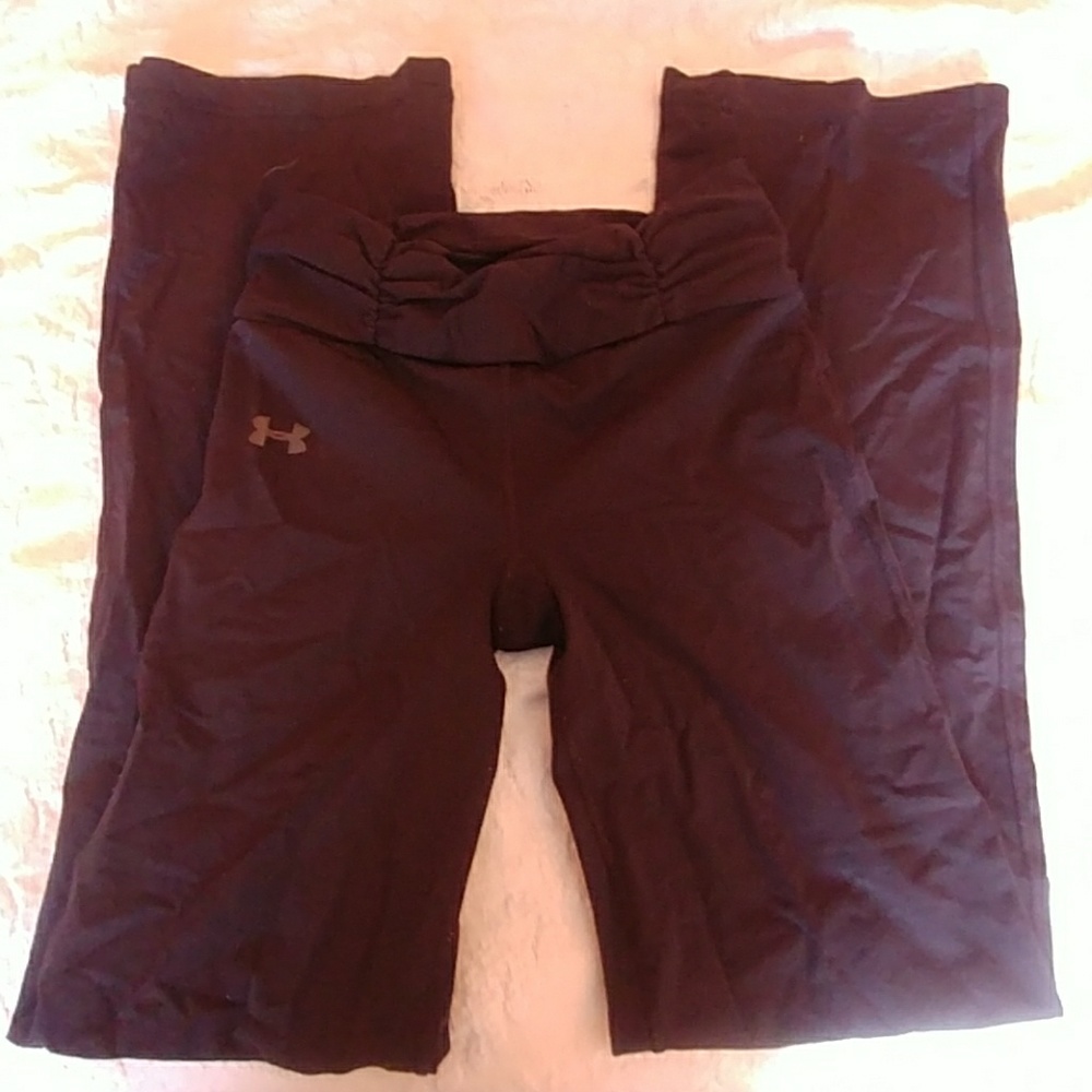 Under Armour yoga pants.